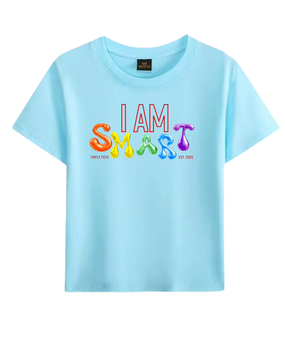 I Am Smart-Rainbow Toddler Affirmation T-shirt