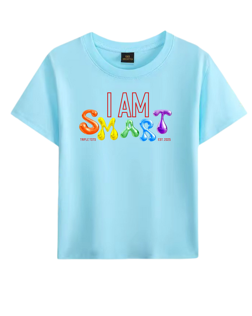 I Am Smart-Rainbow Toddler Affirmation T-shirt
